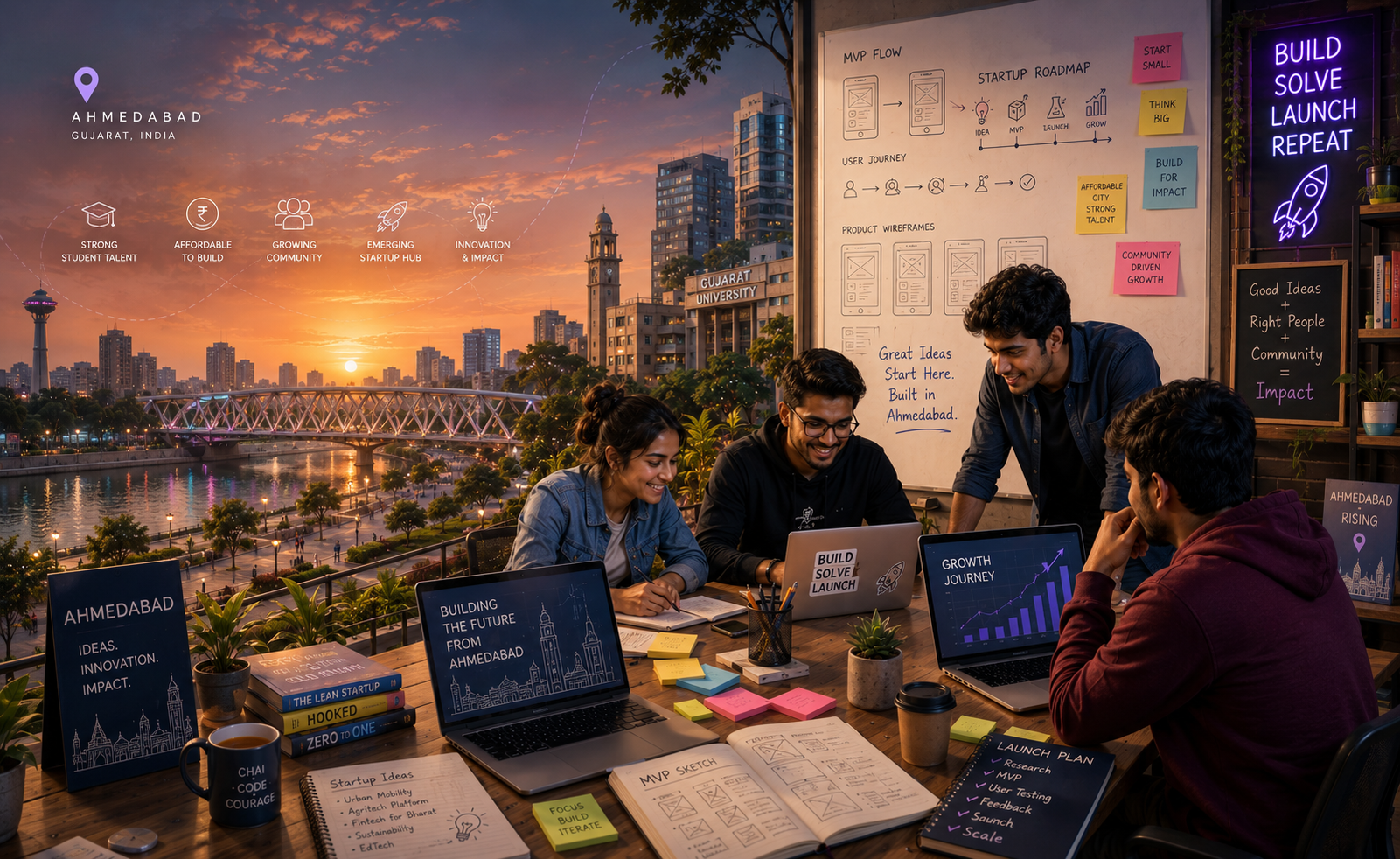 Why Ahmedabad Is Becoming Gujarat's Best City to Build Your First Startup