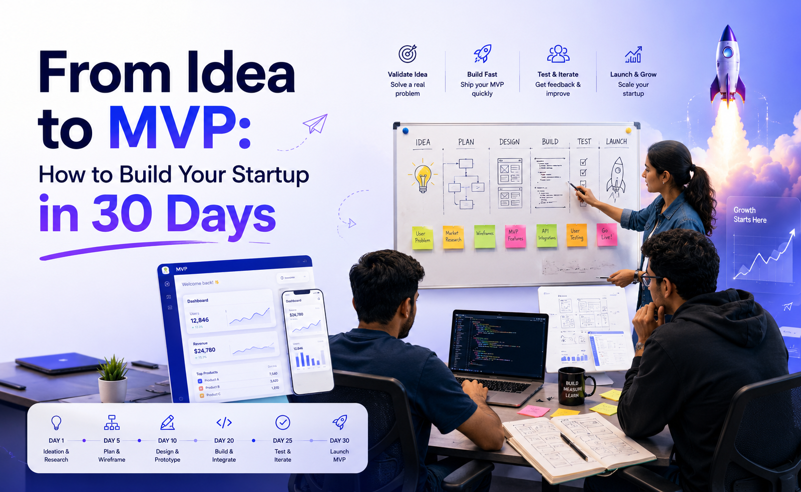 From Idea to MVP: How to Build Your Startup in 30 Days